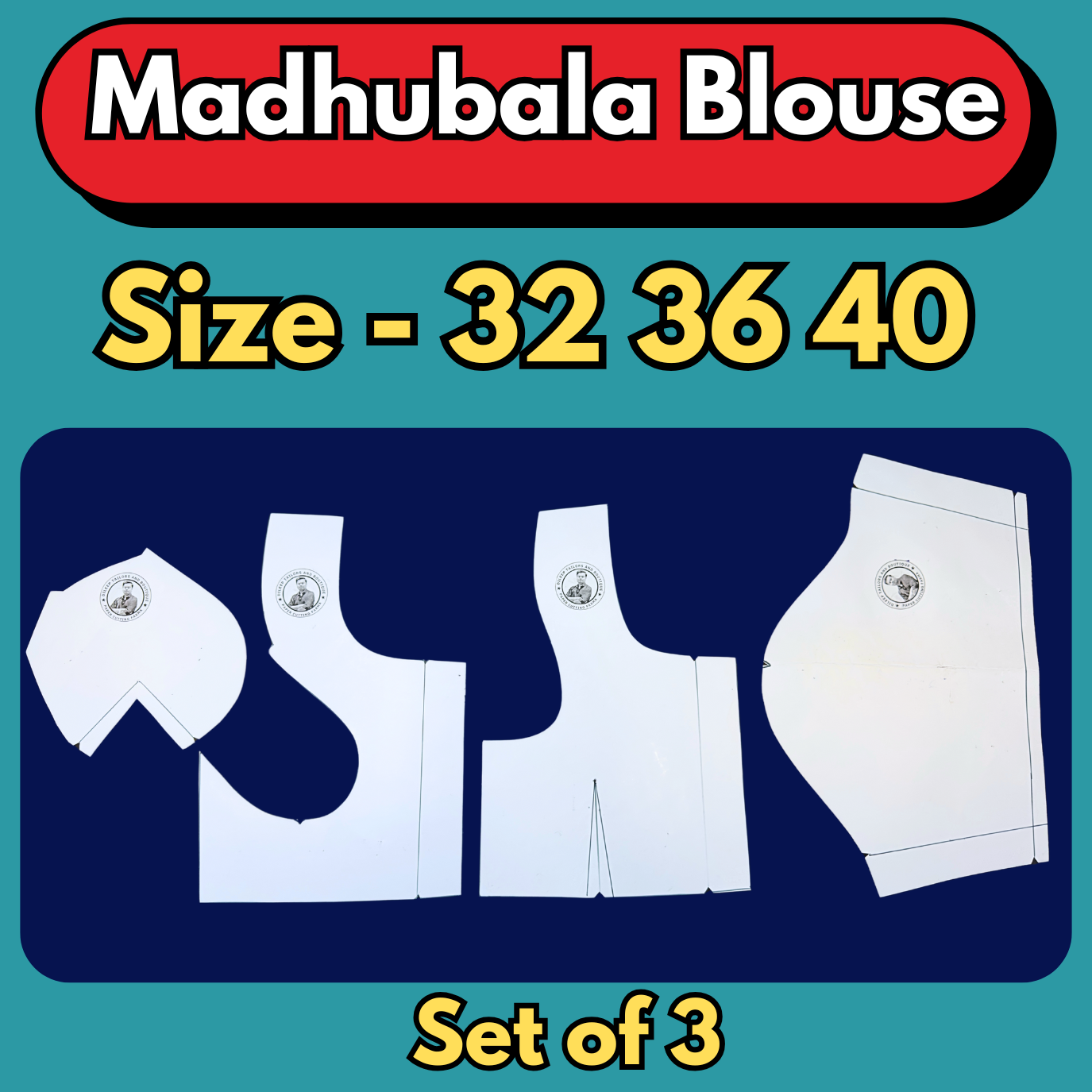 New Advance Madhubala Blouse Ready Paper Cutting By Dileep Tailors With Book | BRANDEND PAPER CUTTING PATTERNS |
