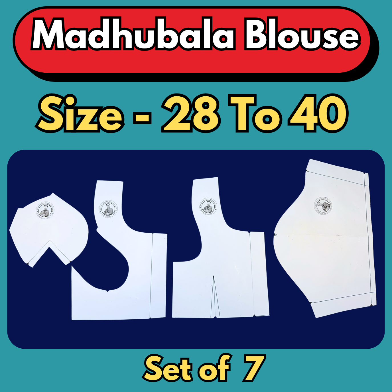 New Advance Madhubala Blouse Ready Paper Cutting By Dileep Tailors With Book | BRANDEND PAPER CUTTING PATTERNS |