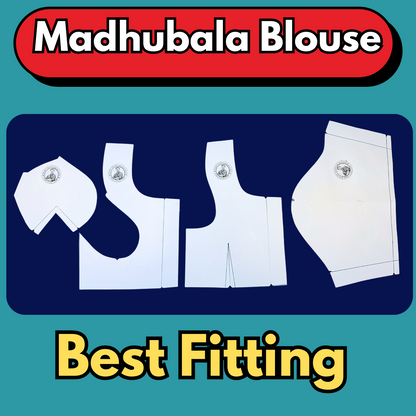 New Advance Madhubala Blouse Ready Paper Cutting By Dileep Tailors With Book | BRANDEND PAPER CUTTING PATTERNS |